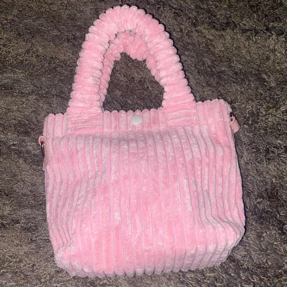 Corduroy Bucket Bag
